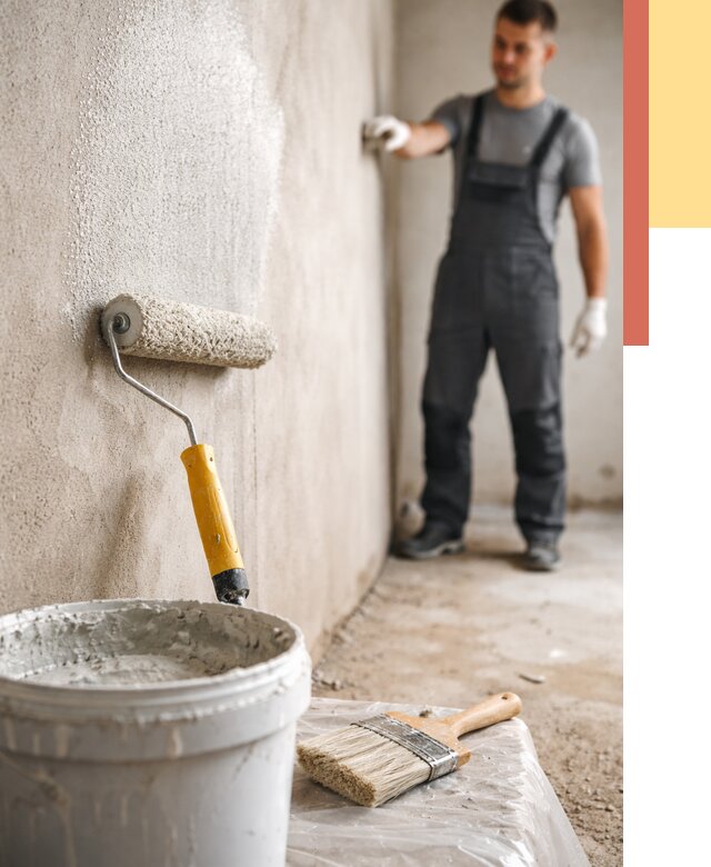 Нанесение бетоноконтакта на стены в Усть-Лабинске от 4291 руб. быстро и недорого | ОТДЕЛОЧНИК-Улб