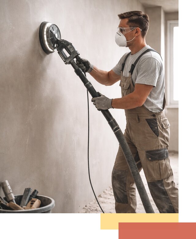 Профессиональная шлифовка стен в Усть-Лабинске быстро и качественно