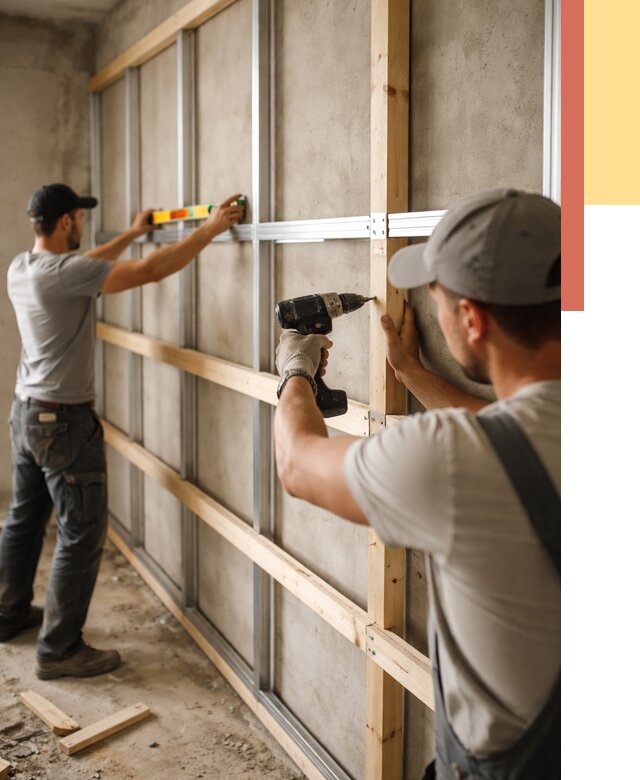 Устройство обрешетки под панели в Усть-Лабинске от 2145 руб. — монтаж под ключ | ОТДЕЛОЧНИК-Улб