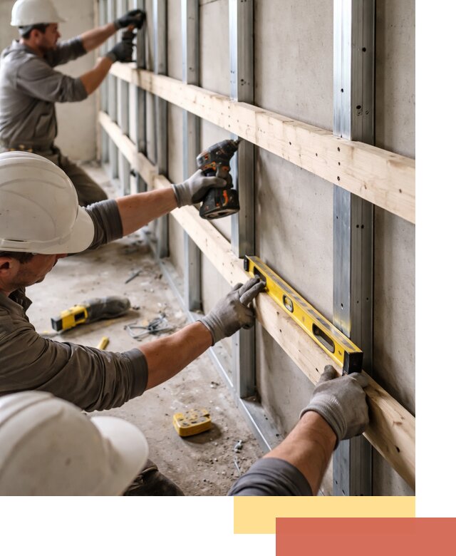 Устройство обрешетки под панели в Усть-Лабинске