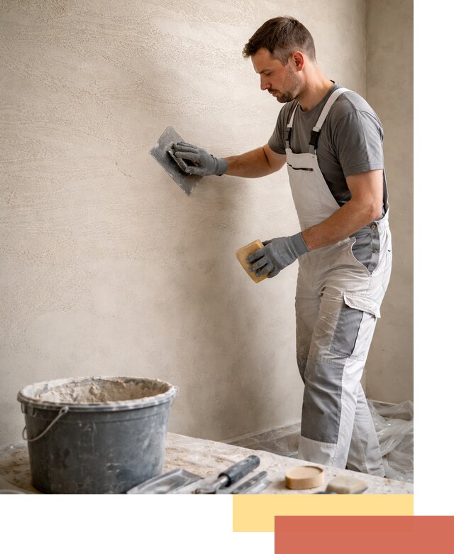 Декоративная штукатурка травертин в Усть-Лабинске для стен и потолков