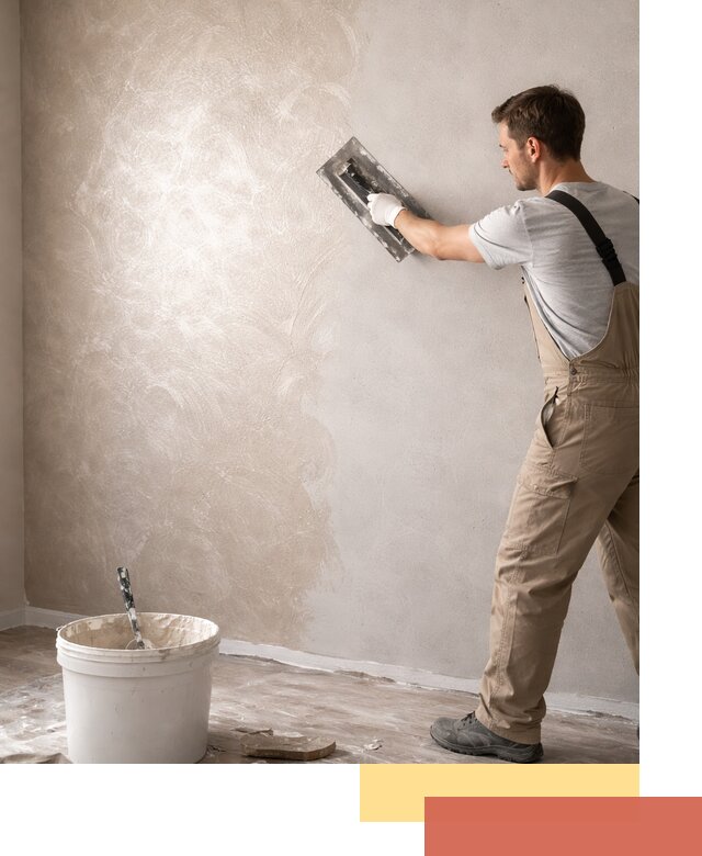 Декоративная штукатурка «Мокрый шелк» под ключ в Усть-Лабинске