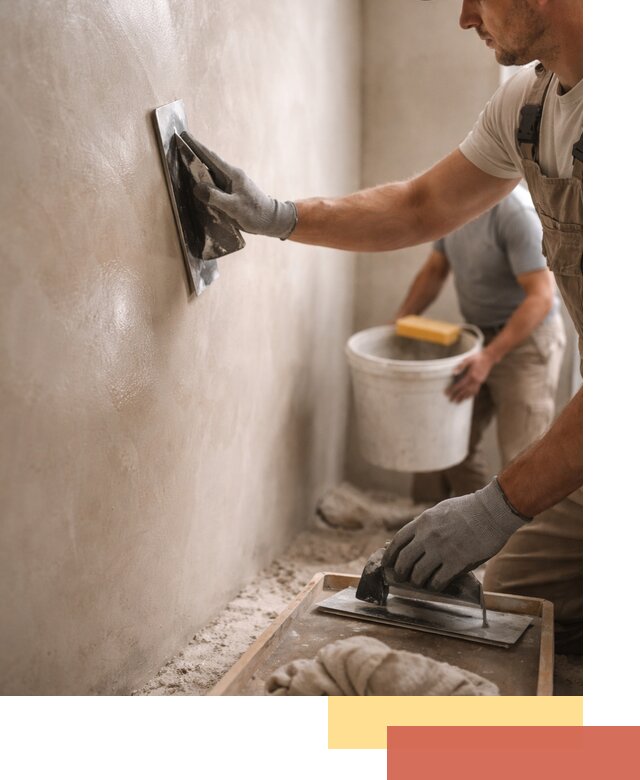 Нанесение марокканской штукатурки таделакт в Усть-Лабинске
