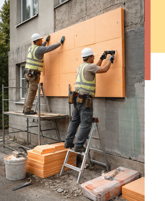 Утепление стен пеноплексом в Усть-Лабинске от 1890 руб./м2 — быстро и недорого | ОТДЕЛОЧНИК-Улб
