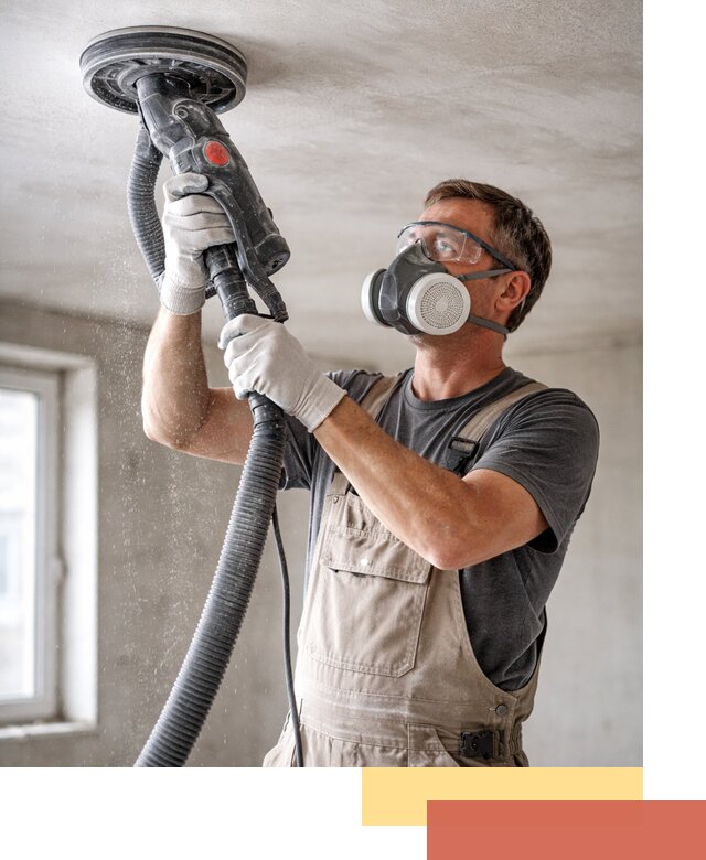 Шлифовка потолка в Усть-Лабинске — качественная подготовка под отделку