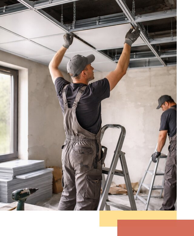 Монтаж кассетного потолка в Усть-Лабинске качественно и быстро