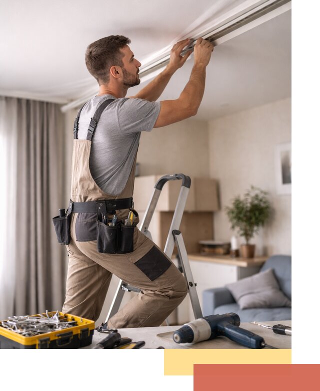 Ремонт натяжных потолков в Усть-Лабинске — качественно и оперативно