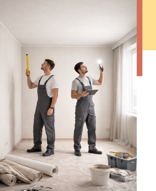 Отделка потолка в Усть-Лабинске недорого от 766 руб/м2 | Услуги ОТДЕЛОЧНИК-Улб